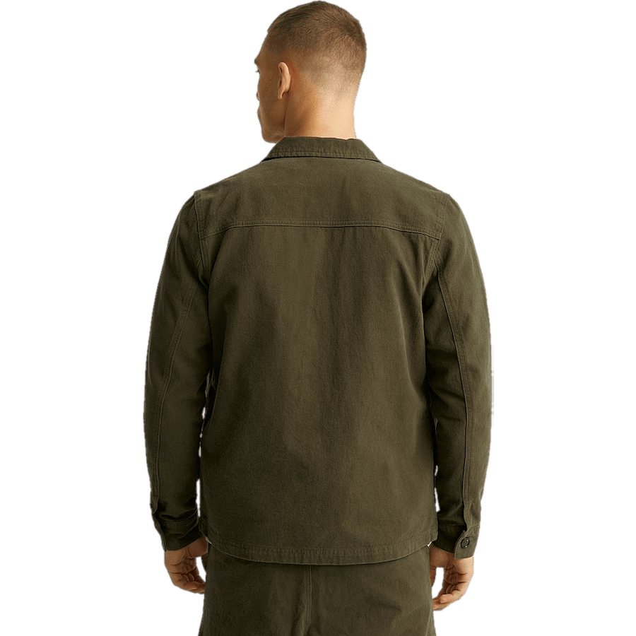 Studio Total Utility Overshirt Dk