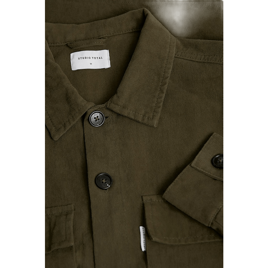 Studio Total Utility Overshirt Dk