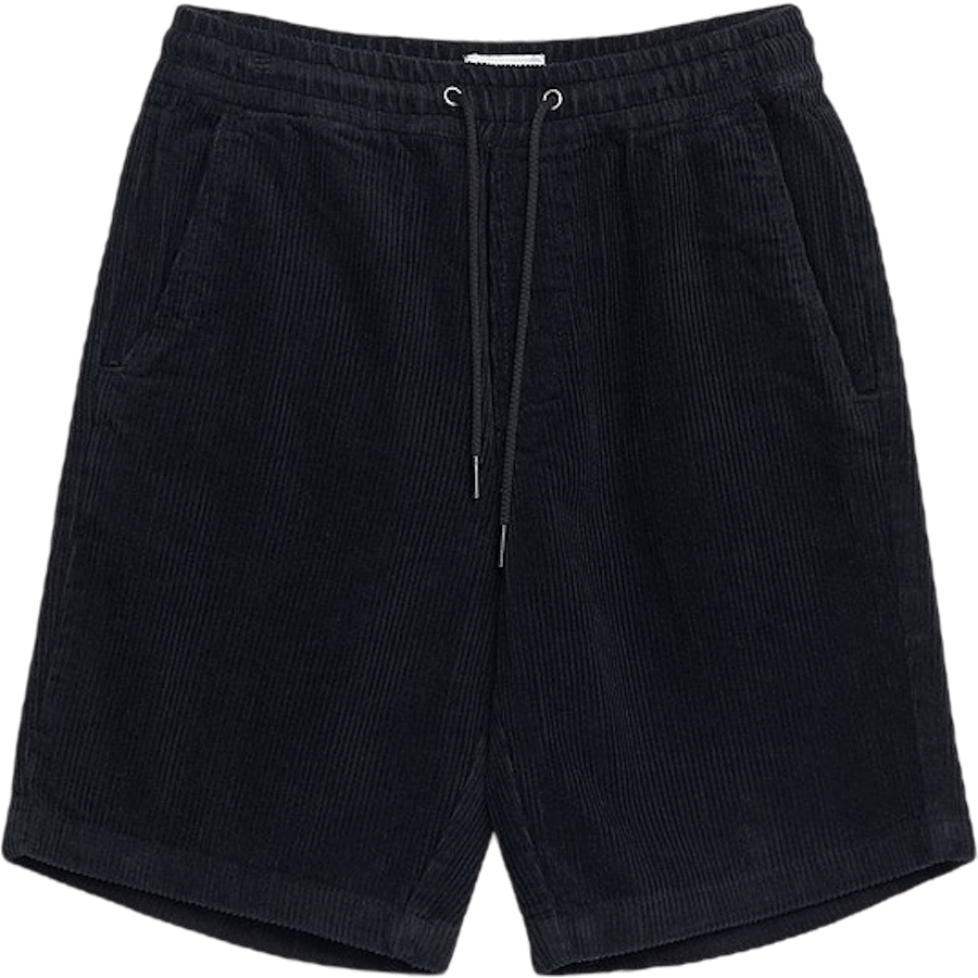 Icon Cord Shorts Black