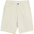 Regular Twill Shorts — Ecru