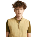 Utility Vest — Greige