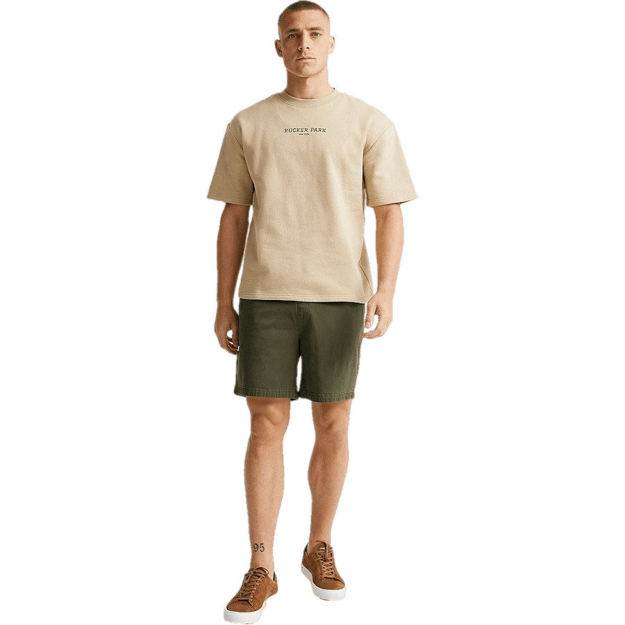 Rucker Sweat Tee — Sand
