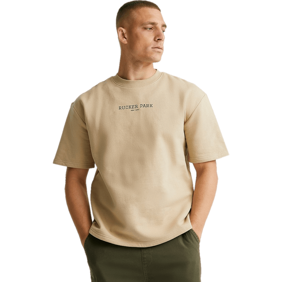 Rucker Sweat Tee — Sand