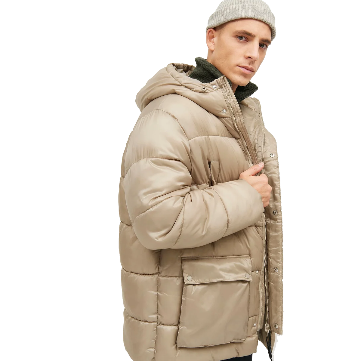 Studio Total | Tjock Oversized Vinter Dunjacka Herr