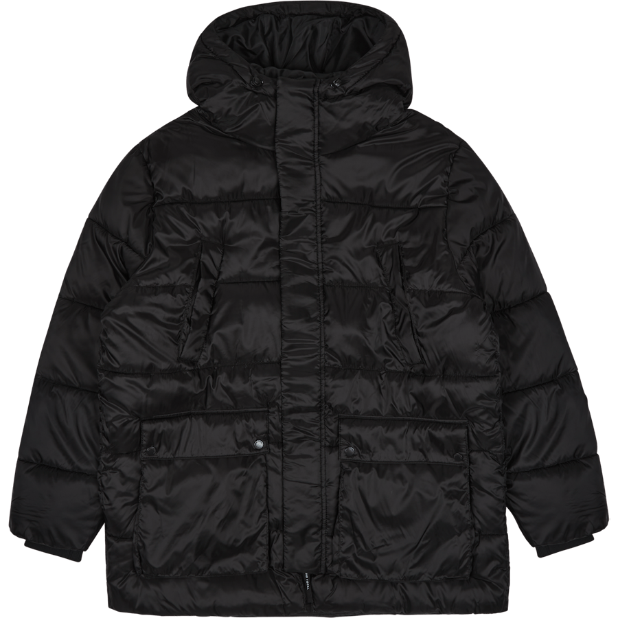 Studio Total | Tjock Oversized Vinter Pufferjacka Herr
