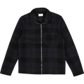 Studio Total Zip Check Overshirt