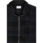 Studio Total Zip Check Overshirt