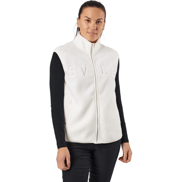 Svea Teddy Pile Vest – mjuk och värmande väst