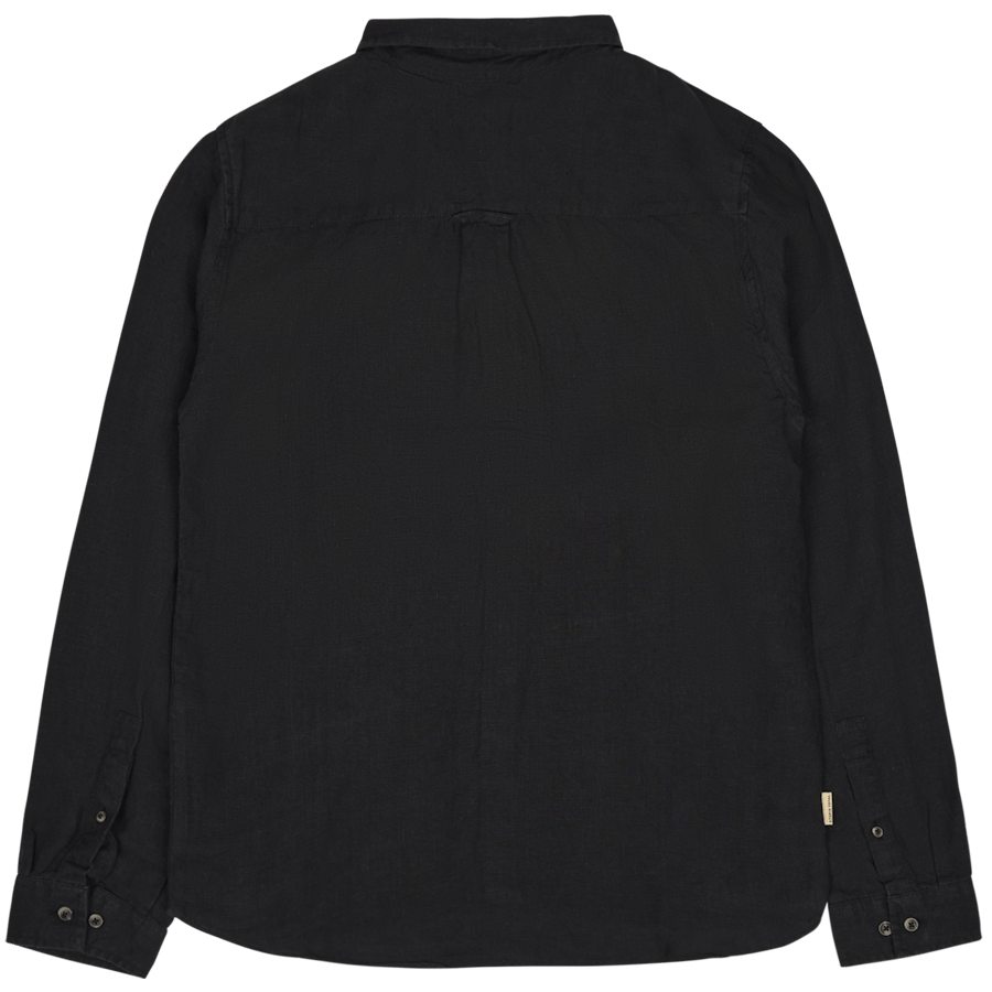 Icon Linen Shirt Black