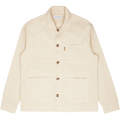 Icon Twill Overshirt Ecru