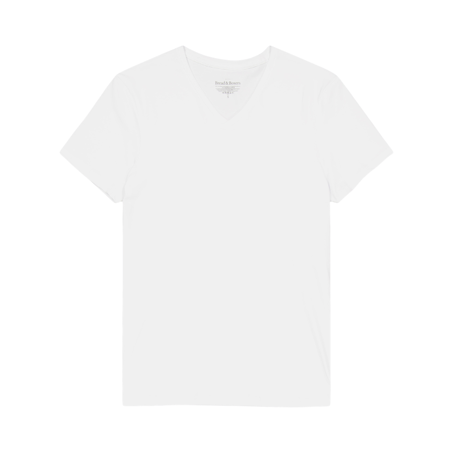 V-Neck 2-pack White