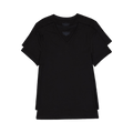 V-Neck 2-pack Black