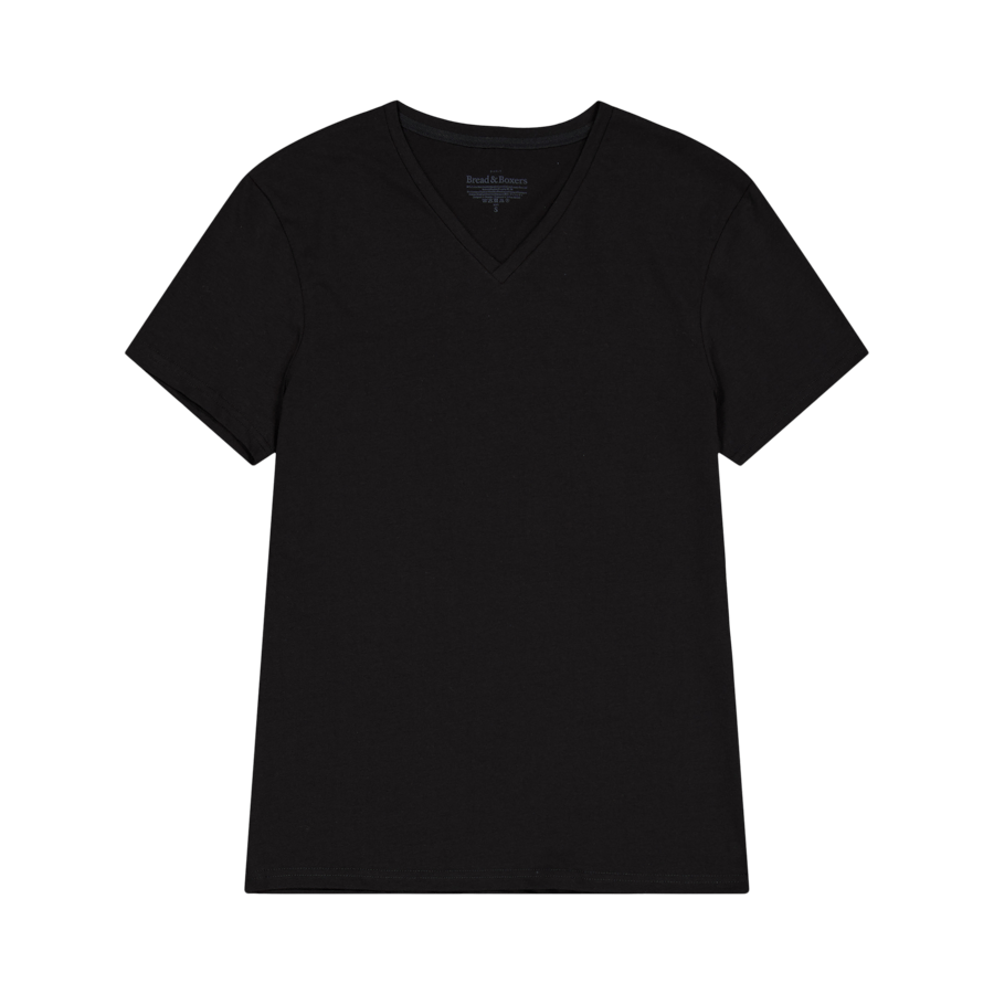V-Neck 2-pack Black