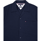 Seersucker Solid Shirt S/s