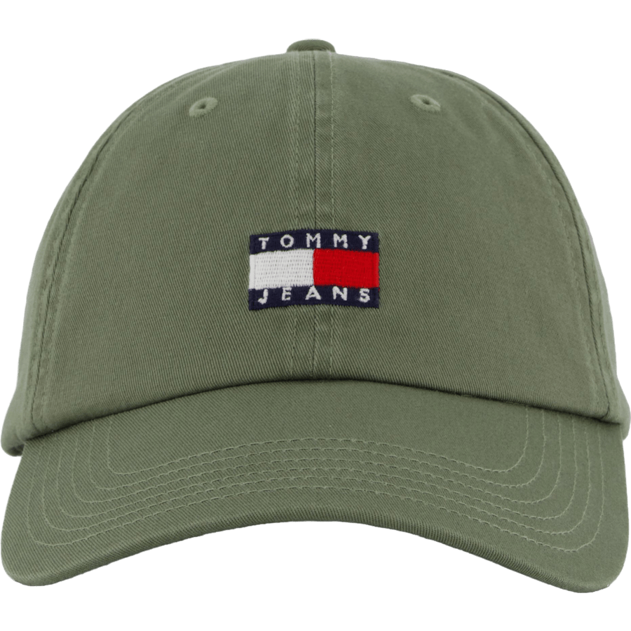 Tjm Heritage 6 Panels Cap M01-washed Army