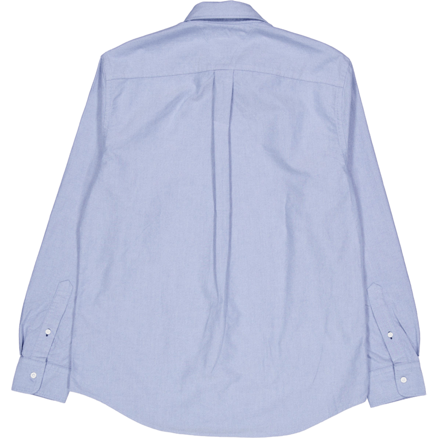 Solid Heritage Oxford Rf Shirt 0gy-shirt Blue
