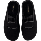 Hush Puppies | Svarta Tofflor Herr Med Mjuk & Bekväm Sula