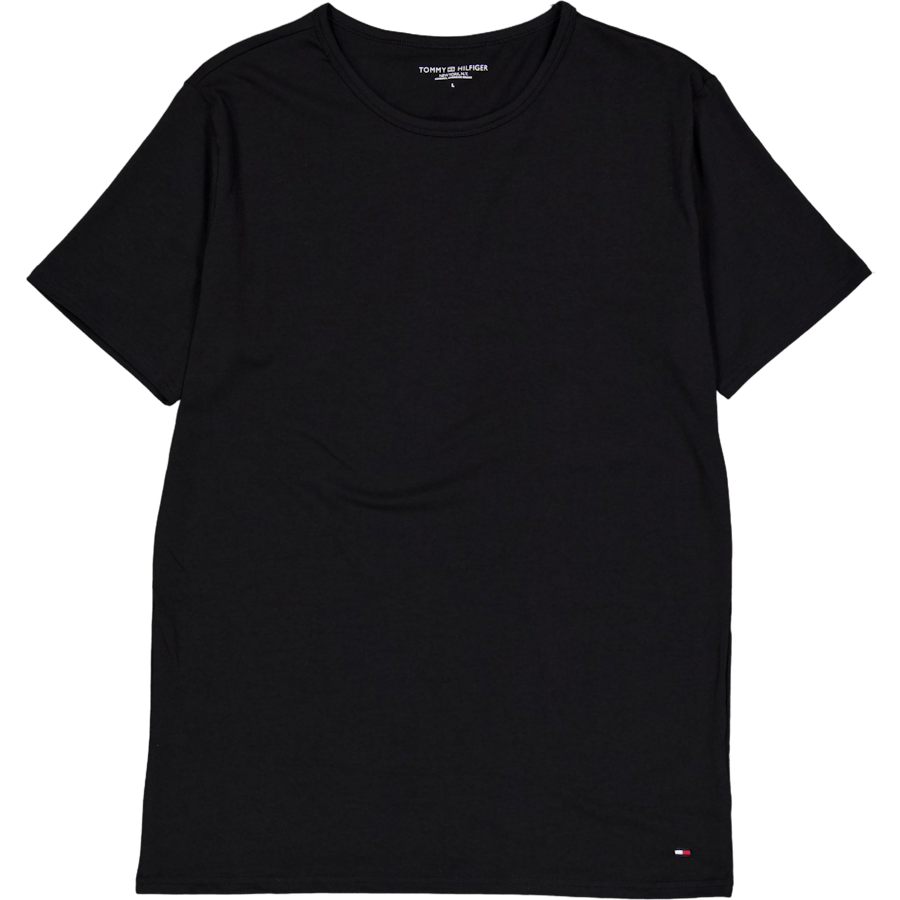 Stretch Cn Tee Ss 3pack Black/black/black