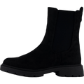 Duffy | Höga Svarta Chelseaboots Dam Med Tjock Sula