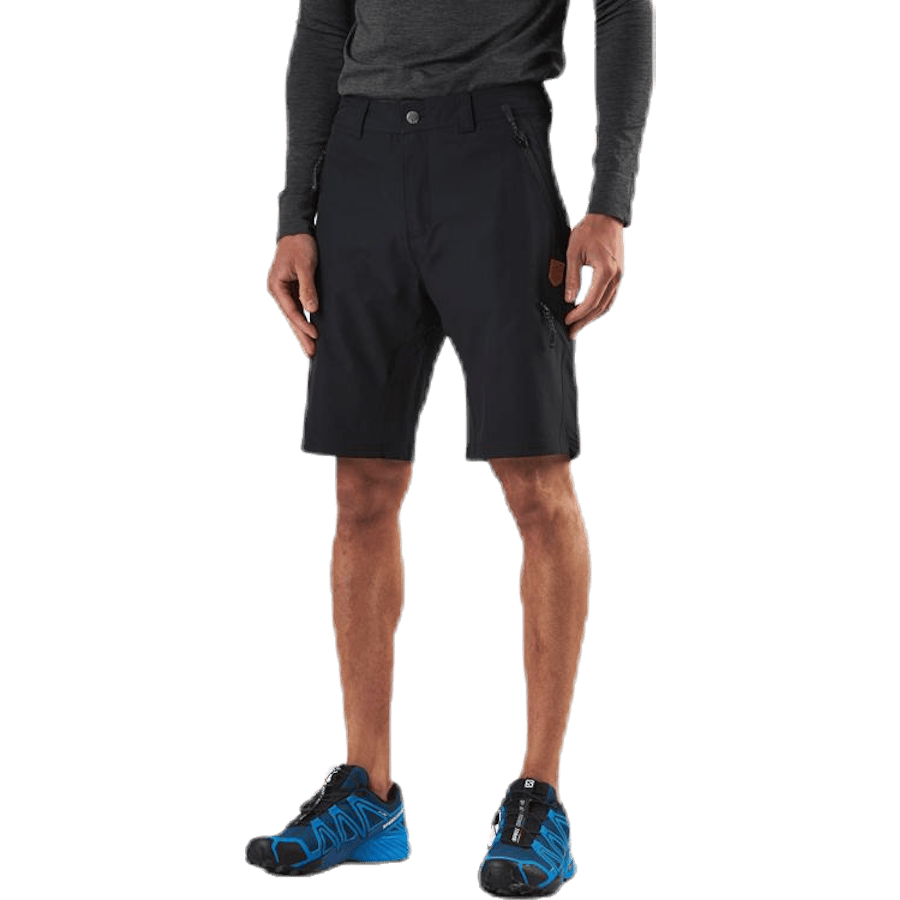 Flexi Shorts Black — Tuxer Polystretch Men's Performance Shorts