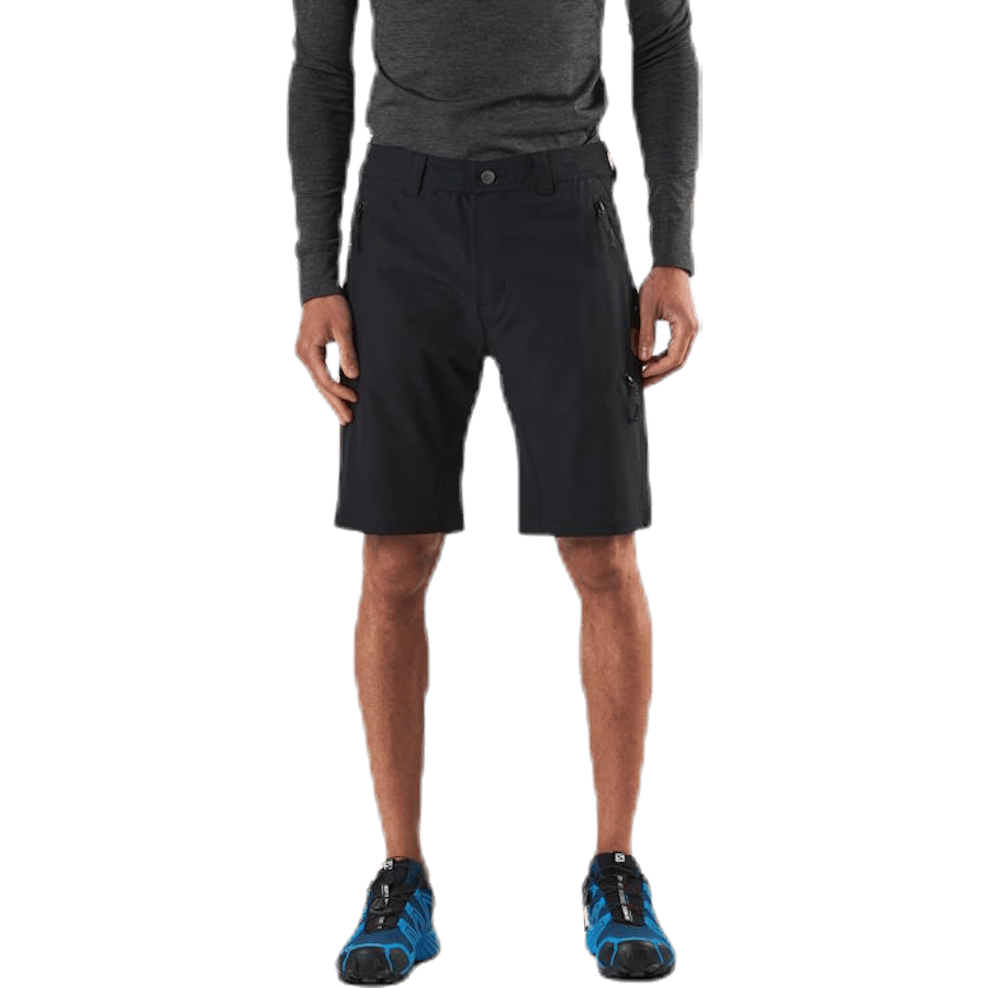 Flexi Shorts Black — Tuxer Polystretch Men's Performance Shorts