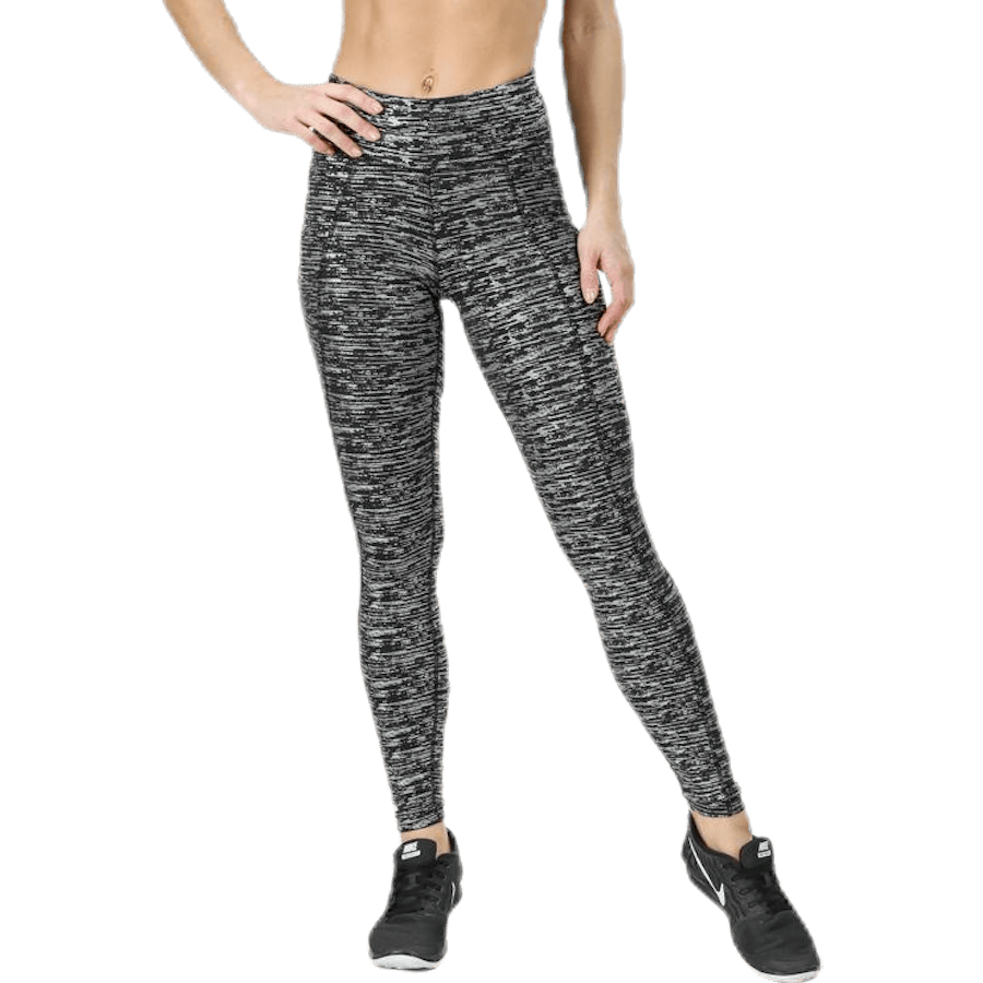 Scoot Black - Reflective Running Tights with Phone Pockets