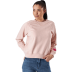 Avslappnad Sweatshirt Med Rundhalsad Krage – Svea