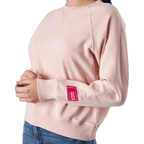 Avslappnad Sweatshirt Med Rundhalsad Krage – Svea