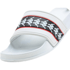 Kappa Banda Adam 11 Ankle Socks — White / Black / Red