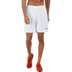 Ribolla Shorts White — Kappa Training Shorts (Polyester, Embroidered Logo)