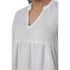 Bloom 3/4 Top Wvn White
