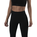 Fitness Mesh Knit Tights Black