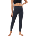 Stonewash Seamless Leggings Black/Grey