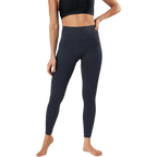 Stonewash Seamless Leggings Black/Grey