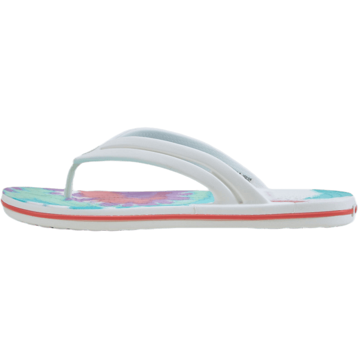 Tie Dye Flip-Flop Purple / White