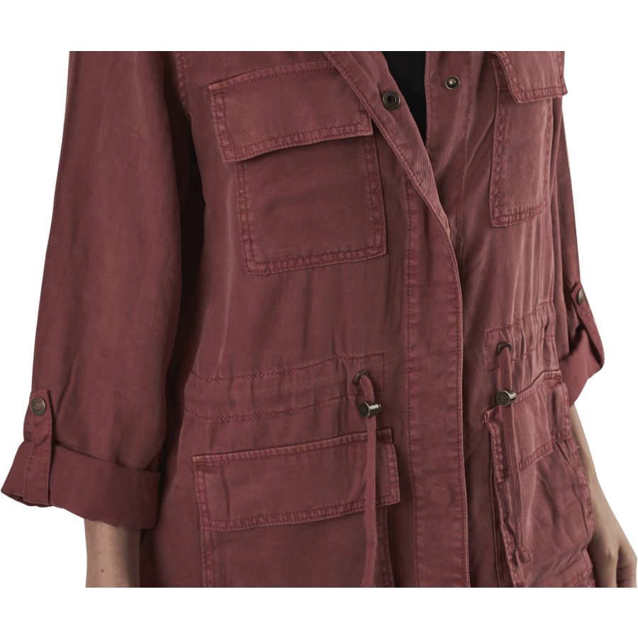 Kenya Life Utility Jacket Cc Otw Red