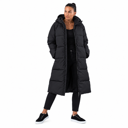 BLACC | Lång Elegant Vinter Dunkappa Dam
