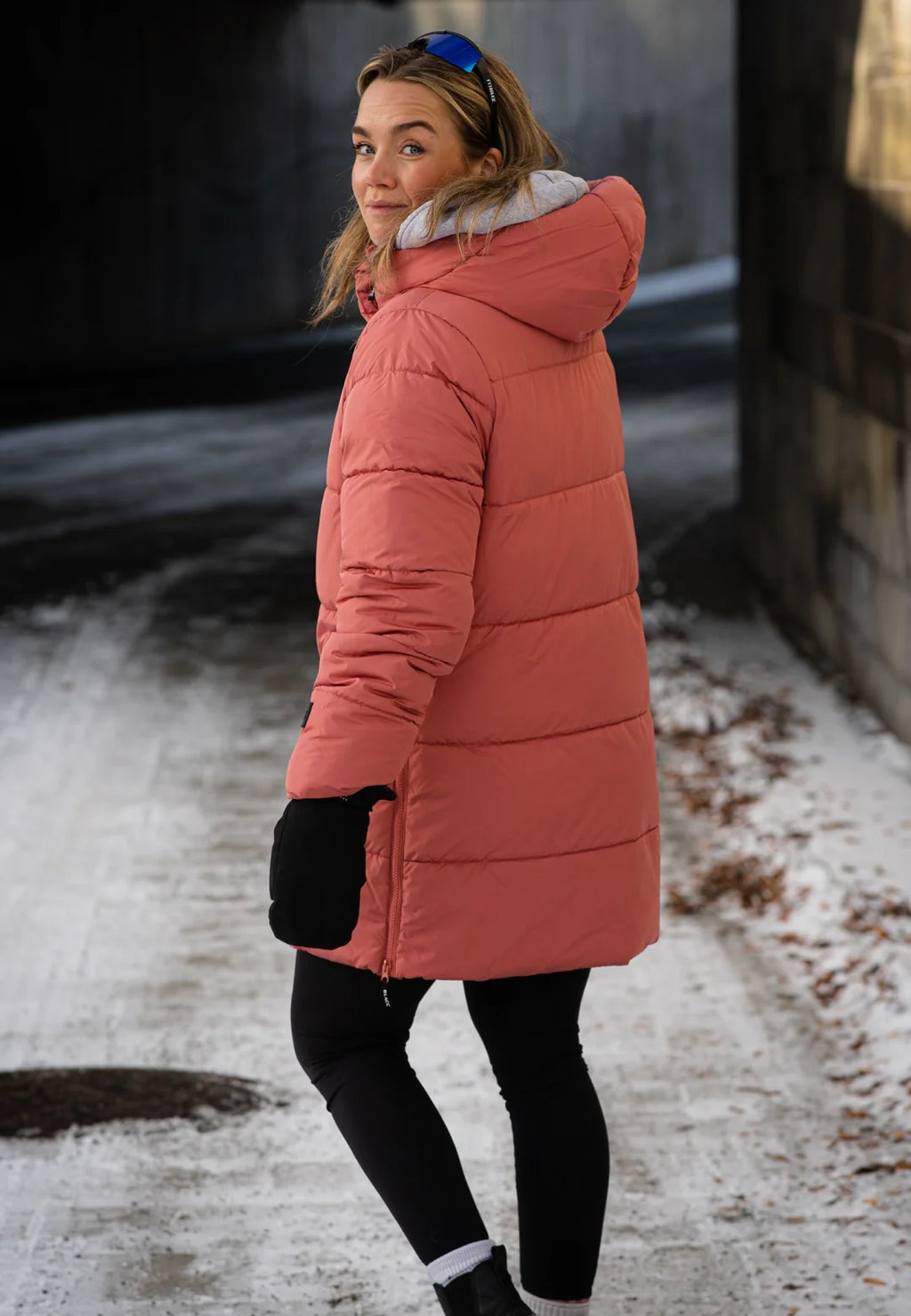 BLACC | Lång Vadderad Vinter Dunkappa Dam
