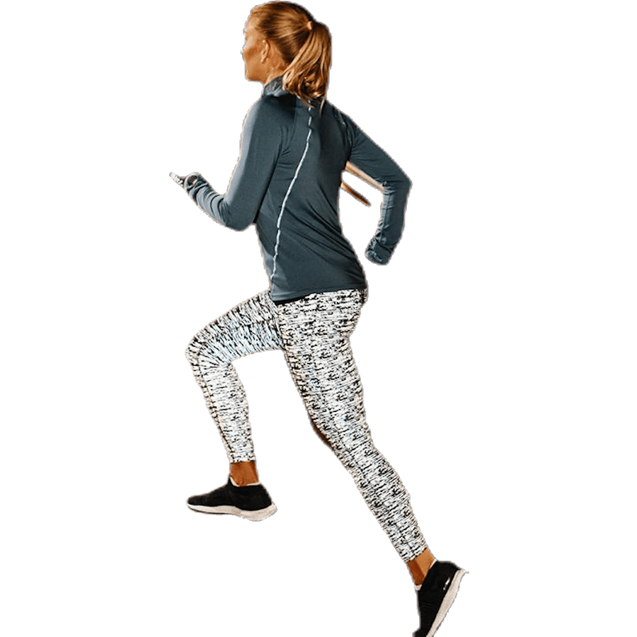 Scoot Black - Reflective Running Tights with Phone Pockets