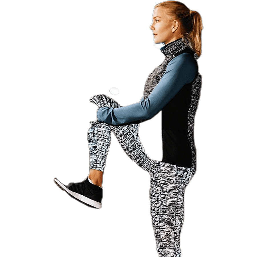 Scoot Black - Reflective Running Tights with Phone Pockets