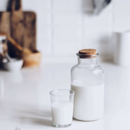 retro glass jug (330 ml)